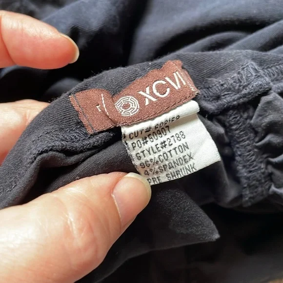 XCVI Women's Peasant Skirt Black - Regular - Picture 2 of 2